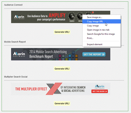 Description: Machine generated alternative text: Audience Connect
Save image as...
py image URL
Copy image
Open image in new tab
Search Google for this image
Print...
Mobile Search Report
Farin 2014 Mobile Search Aising
:orw*ii Benchmark_RePort.....1 
Inspect element
Multiplier Search Social
Generate URL!
THE MULTIPLIER
SEARCH
& SOCIAL ADVERTISING
h&c4rin
Ie,t A.I
GET THEGUIDE »
Akarin Use Audience Data to   ______________
1 01V W * your campaign s performance l— _____________
Generate URL!
Generate URL!